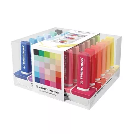 Stabilo Boss x Pantone szövegkiemelő készlet - 30 db