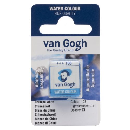 Talens Van Gogh akvarell festék színenként, 108 - Chinese white