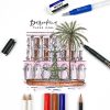 Tombow Urban Sketching készlet, fémdobozos