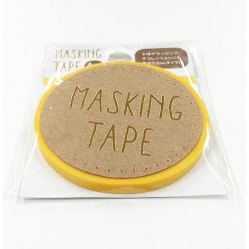 World Craft washi tape, 4 mm - több színben, Pasztell sárga