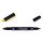 Tombow Mono Edge kétvégű szövegkiemelő, Golden Yellow