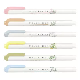   Zebra Mildliner szövegkiemelő készlet, 6 db - Illatos limitált kiadás