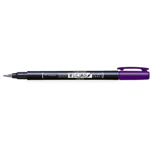 Tombow Fudenosuke színes ecsetfilc, Lila