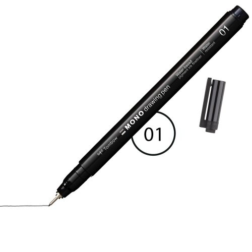 Tombow Mono Drawing tűfilc, 0,1 mm