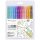 Tombow TwinTone kéthegyű marker 12 db-os készlet, pasztell színek