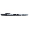 Tombow Fudenosuke Twin kéthegyű ecsetfilc (fekete és szürke)