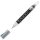Pentel Hybrid Dual Metallic kétszínű, csillámos ecsetfilc, ezüst