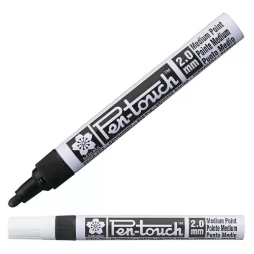 Sakura PenTouch marker -  2 mm, Fekete