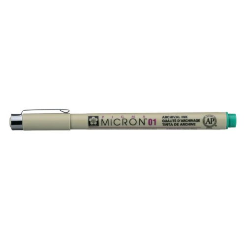 Sakura Pigma Micron toll, 01 (0,25 mm), Zöld