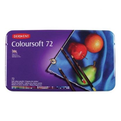 Derwent Coloursoft 72 db-os színesceruza készlet