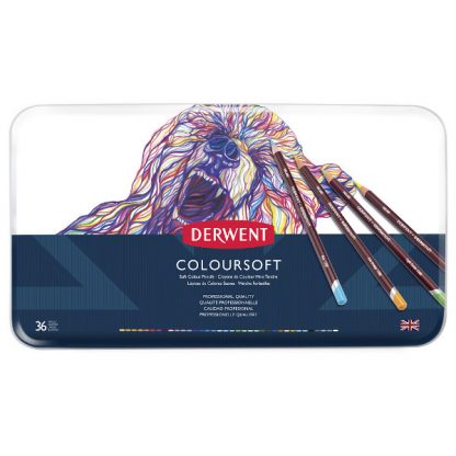 Derwent Coloursoft, 36 db-os készlet