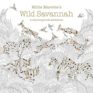 Millie Marotta Wild Savannah felnőtt színező könyv
