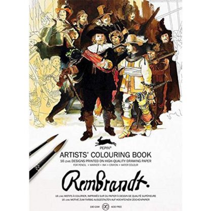 rembrandt felnőtt színező könyv
