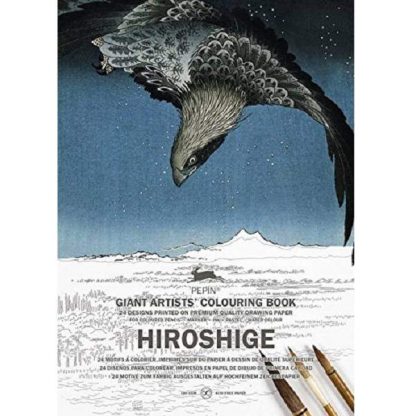 Hiroshige felnőtt színező könyv