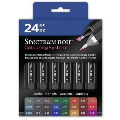 Spectrum Noir alkoholos marker - sötét színek