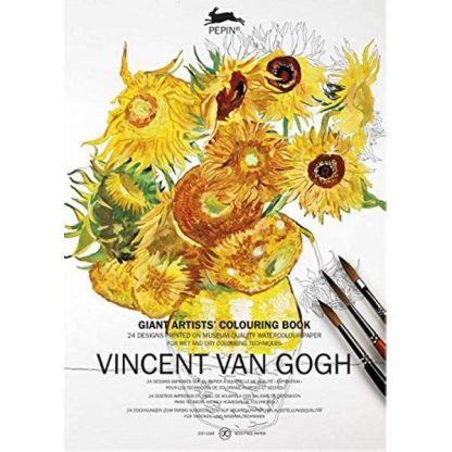 Van Gogh A3-as művész felnőtt színező könyv