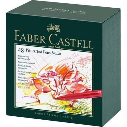 Faber-Castell Pitt ecsetfilc készlet, 48 db-os