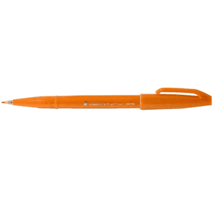 Pentel Pen Touch ecsetfilc narancs