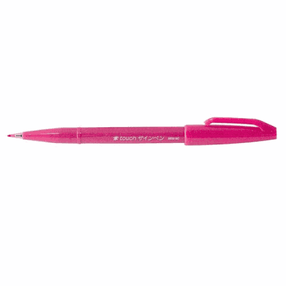 Pentel Pen Touch ecsetfilc pink