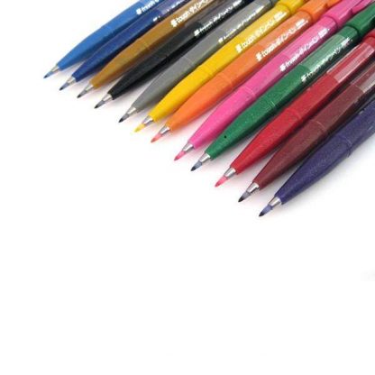 Pentel Touch Sign Pen ecsetfilc 12 színben