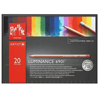 Caran d'Ache Luminance 20 db-os színes ceruza készlet