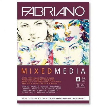 Fabriano Mixed Media rajztömb