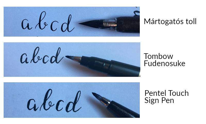 Ponthegyű tollak