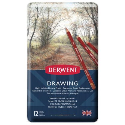 Derwent Drawing, 12 db-os készlet