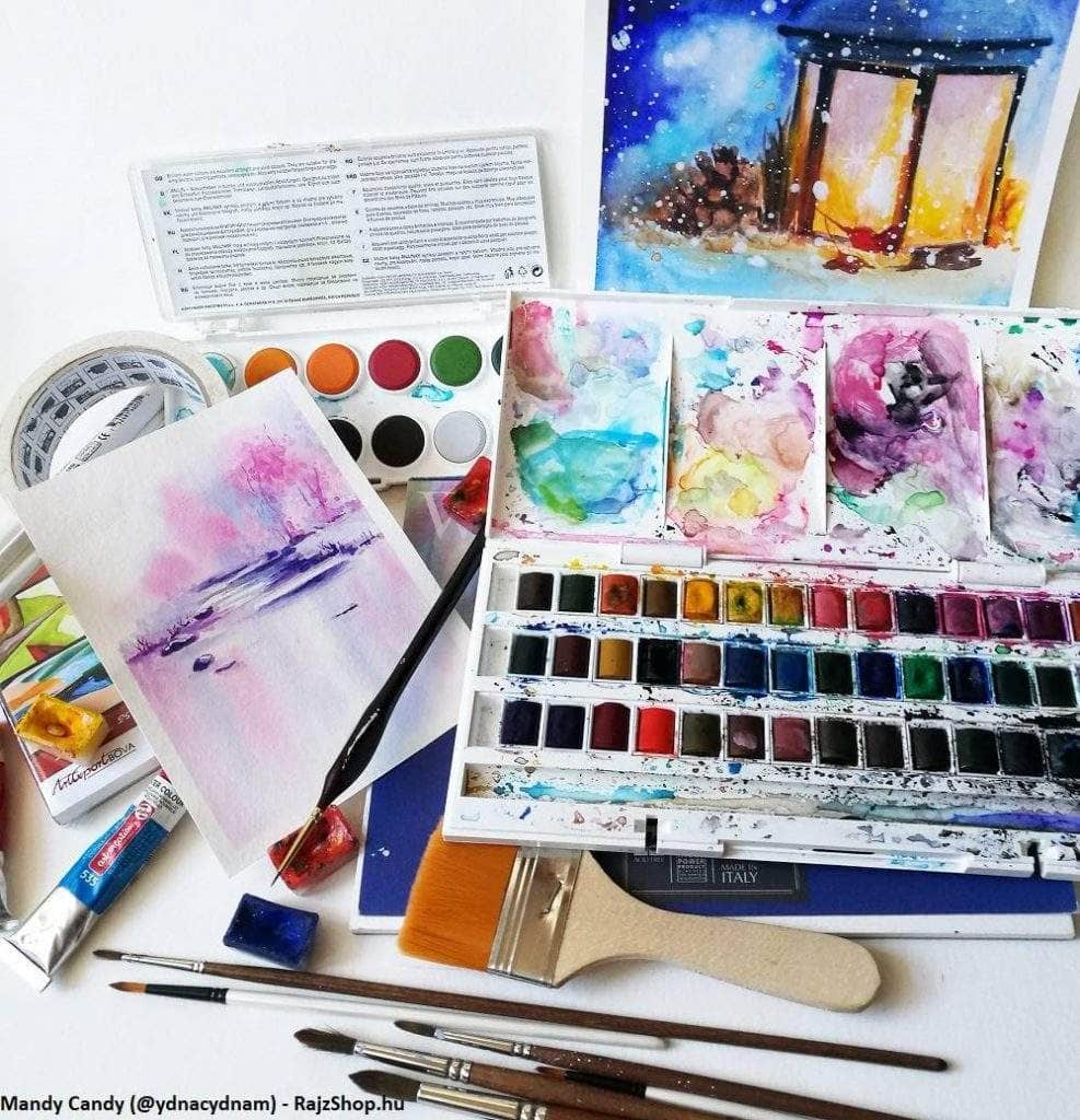 Eszközök akvarell festéshez