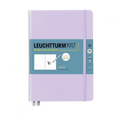 Leuchtturm Medium Sketchbook, A5 - Lilac