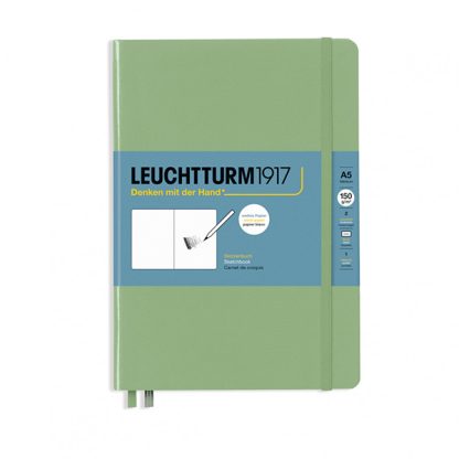 Leuchtturm Medium Sketchbook, A5 - Sage