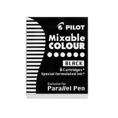 Pilot Parallel Pen utántöltő tintapatron, fekete