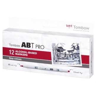 Tombow ABT PRO 12 db-os szürke árnyalatok