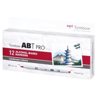 Tombow ABT PRO 12 db-os tájkép árnyalatok