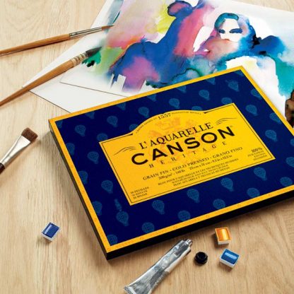 Canson Héritage 100% pamut akvarellkarton