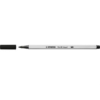 Stabilo Pen 68 Brush ecsetfilc, fekete