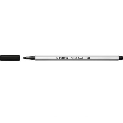 Stabilo Pen 68 Brush ecsetfilc, fekete