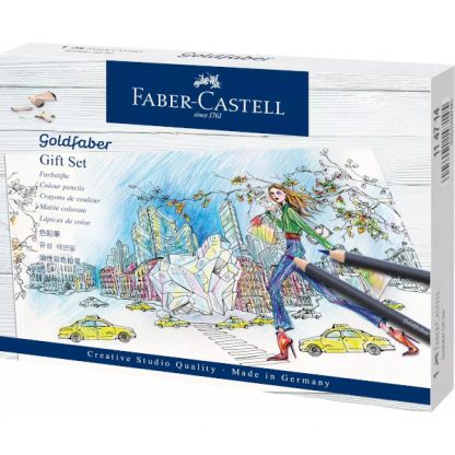 FAber-Castell Goldfaber színesceruza ajándék szett, 23 db