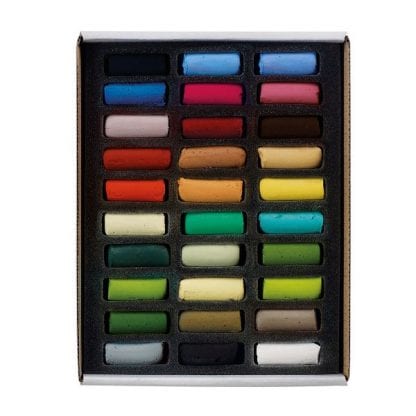 Sennelier extra puha porpasztell tájkép színek, 30 db - színskála