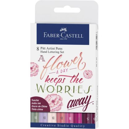 Faber-Castell kézírás szett, rózsaszín árnyalatok