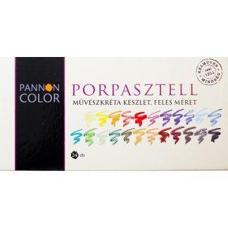 Pannoncolor porpasztell, 24 db-os, feles