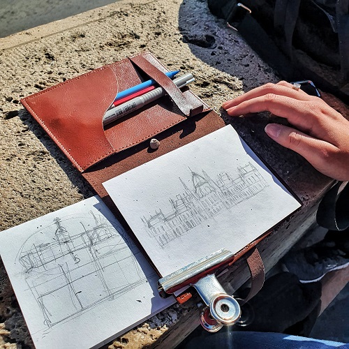 Urban sketching workshop - eszközök
