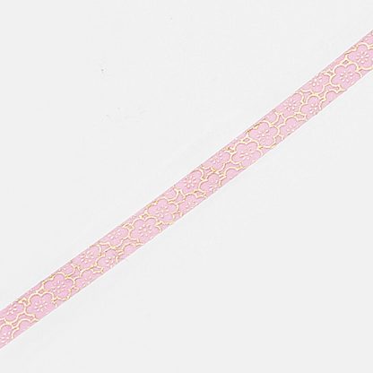 BGM washi tape,5 mm x 5 m - Japán minta, szilva