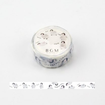 BGM washi tape 15mm x 7m - Penguin