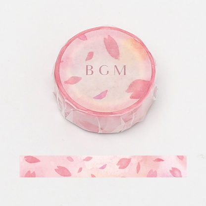 BGM washi tape 15mm x 7m - Sakura Petals