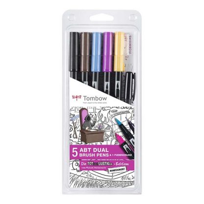 Tombow ABT Dual Brush Pen - 5+1 db 'Tot-aber-Lustig'