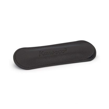 Kaweco ECO bőr tolltartó, 1 db SPORT töltőtollhoz - fekete