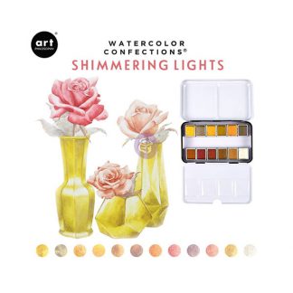 Art Philosophy Watercolor Confections - Shimmering Lights