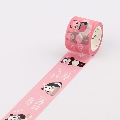 BGM Washi Tape. 30 mm x 7 m - Pink panda