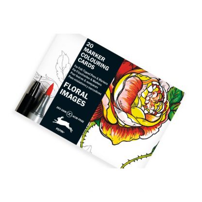 Pepin- Virág minták marker színező kártyák